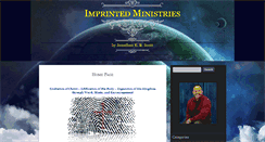 Desktop Screenshot of imprintedministries.com